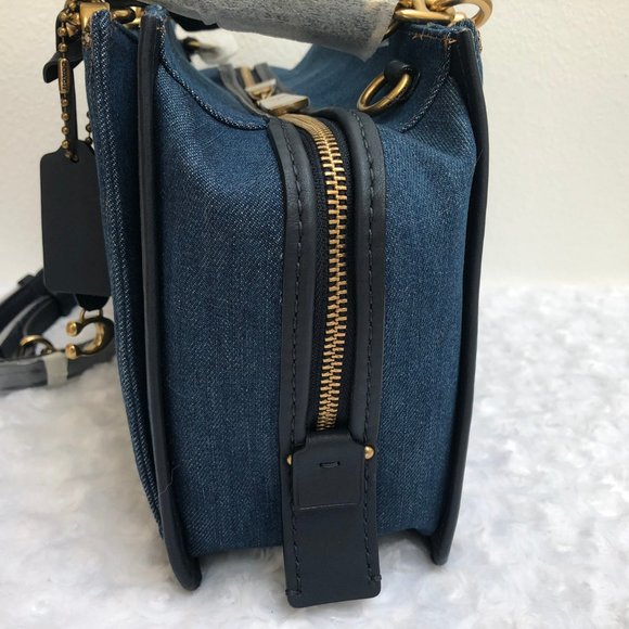 Coach Bags Nwt Coach Quilted Denim Dreamer 5362 Satchel Crossbody